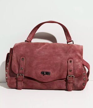 free people mojave maroon messenger bag